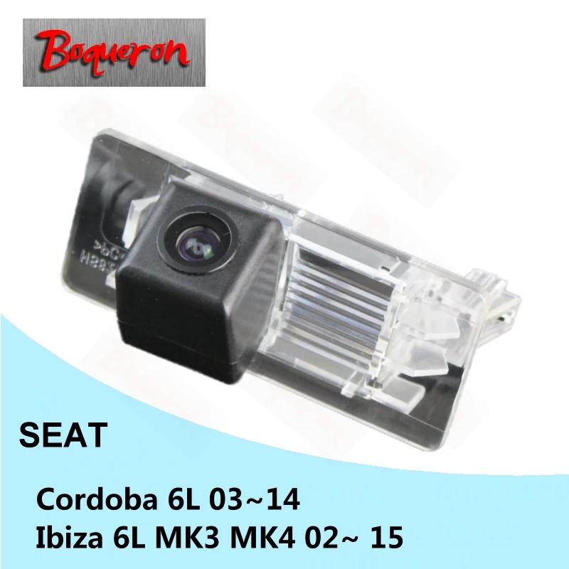 

for SEAT Cordoba 6L Ibiza 6L MK3 MK4 2002~ 2015 HD CCD Night Vision Backup Parking Reverse Camera Car Rear View Camera NTSC PAL