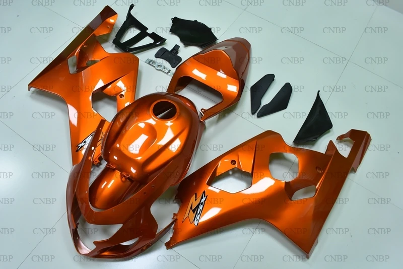GSX R 750 2004 Обтекатели GSX-R750 - 2005 K4 оранжевые красные обтекатели GSXR 600 04 комплекты для
