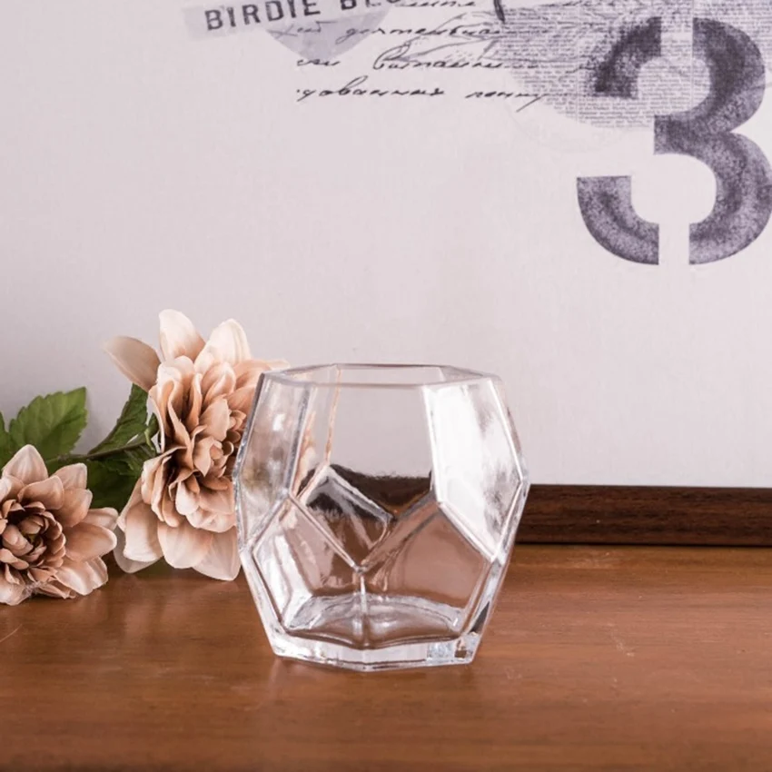 

Manual Glass Vase creative Vase For Home wedding Decoration sitting room the bedroom furnishing articles party gifts crafts