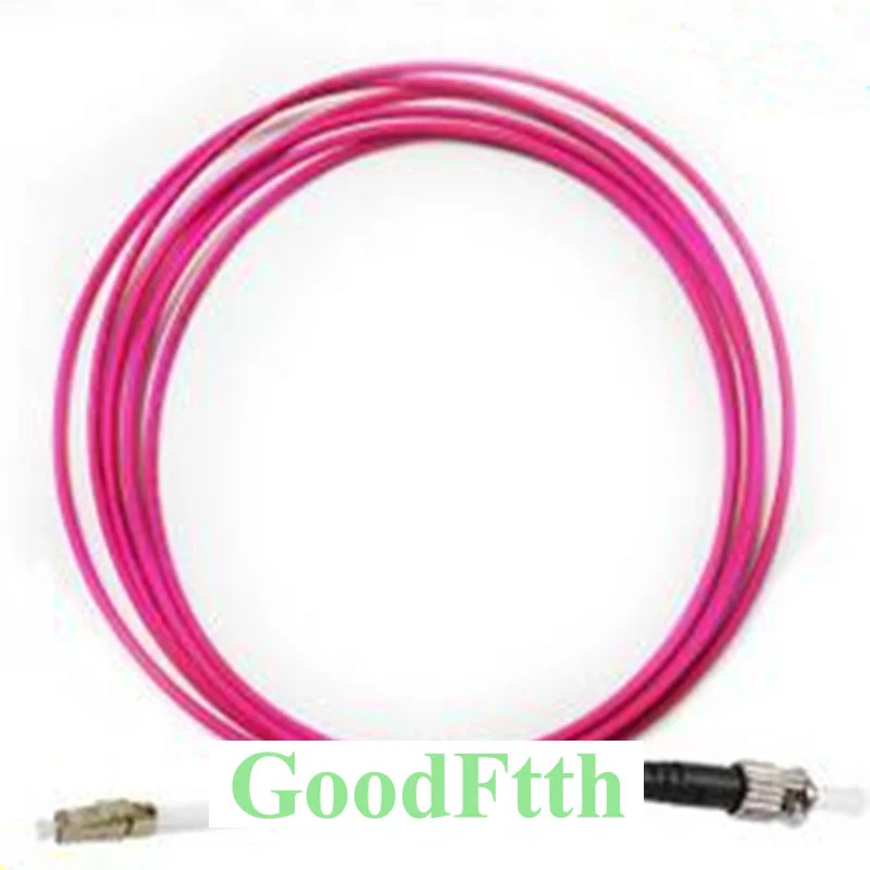 Fiber Patch Cords Jumpers ST-LC LC-ST OM4 Simplex GoodFtth 1-15m 6pcs/lot