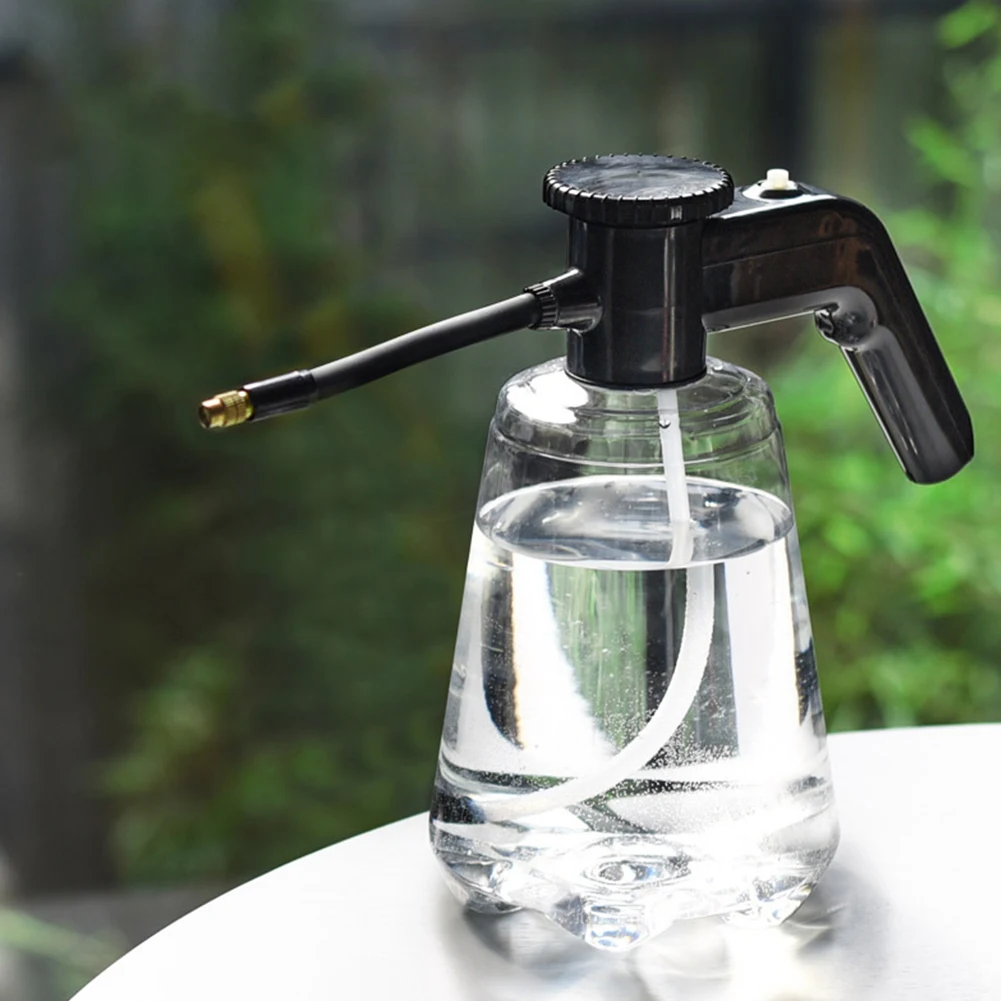 2L Tools Rotatable Nozzle Electric Sprayer Automatic Garden Portable Pot Adjustable Watering Can High Pressure USB Charge Bottle