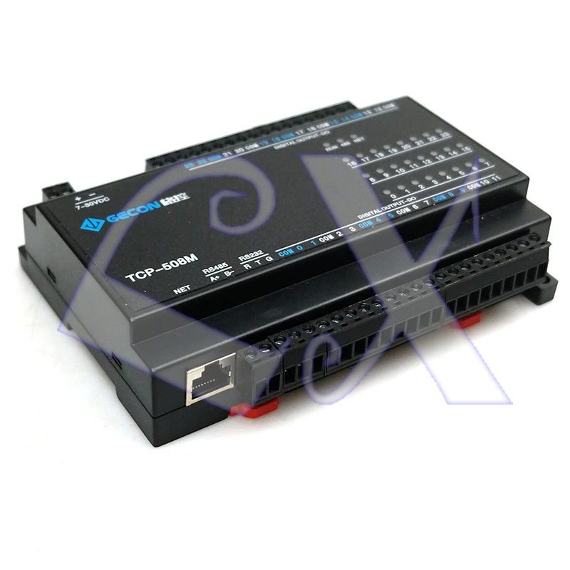 24DO нормально открытый релейный выход RJ45 Ethernet модуль Modbus TCPIP промышленный