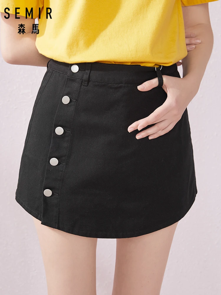 Женские повседневные шорты SEMIR облегающие из хлопка лето 2019 | Женская одежда