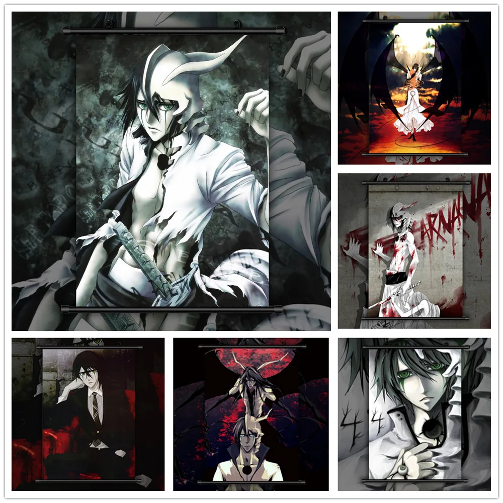 Bleach Ulquiorra Cifer Аниме Манга настенный плакат свиток C