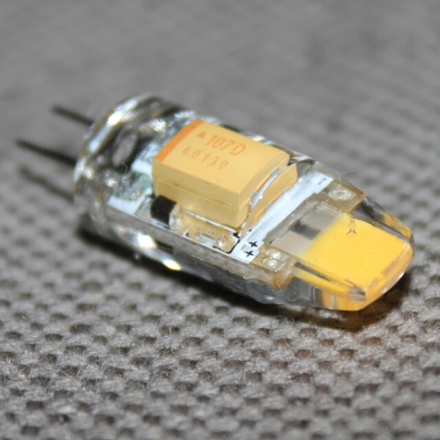 Миниатюрная Светодиодная лампа G4 с COB матрицей сменные Галогенные LED лампы
