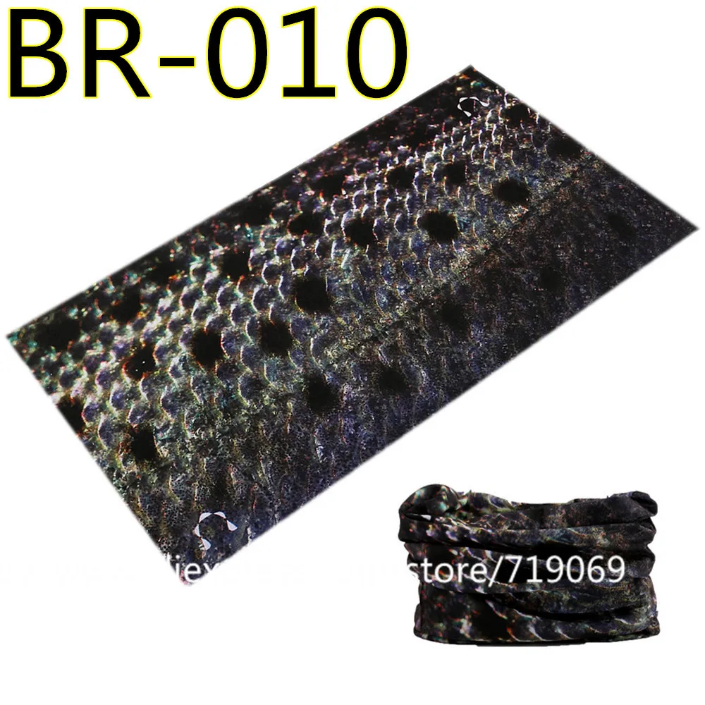 BR001-037, новейшая модель, бесшовная бандана для рыбалки, пешего туризма, велоспорта, волшебный шарф, много солнцезащитных шарфов для женщин и мужчин, маска бандана - Цвет: BR 010