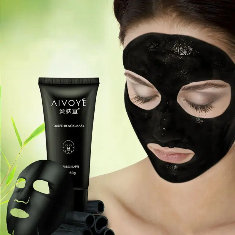 Популярная женская маска для лица AFY всасывающая черная глубокое очищение