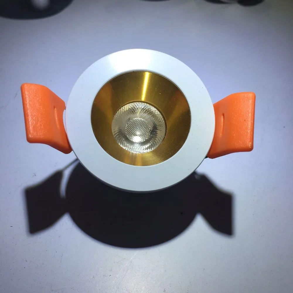 10 шт. светодиодный мини светильник под кабинет пятно света диаметр 45 мм 3 Вт для