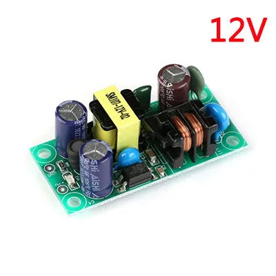 12V AC-DC изолированный переключатель модуль питания понижающий преобразователь понижающий модуль 220 В поворот 3 в 5 в 9 в 12 В 15 в 24 В - Цвет: 12V