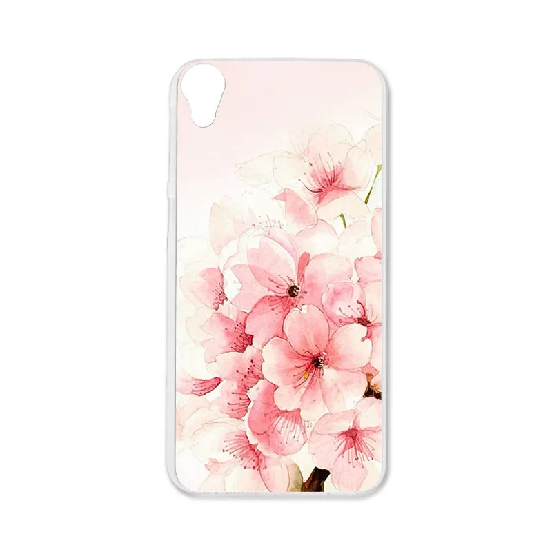 Q093 ТПУ чехол s для htc Desire 820 820G, силиконовый чехол-бампер с цветочным рисунком для htc Desire 820 Dual Sim 5,5 дюймов, чехлы для телефонов - Цвет: Q093