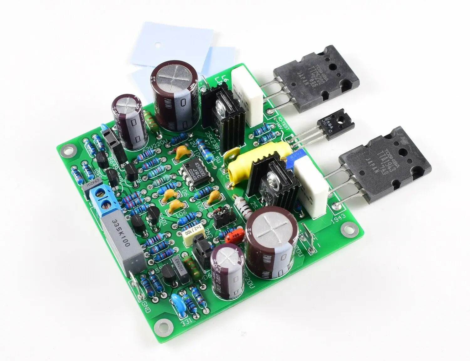 

DIYERZONE One Pair Assembled Accuphase E210 Modified MOSFET Power Amplifier Board L14-1