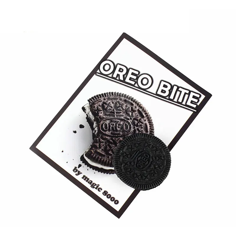 Восстановленное CYRIL-Печенье Oreo с откушенным краем печенье/Печенье Oreo с откушенным краем печенье сюрприз крупным планом волшебный трюк/волшебные игрушки