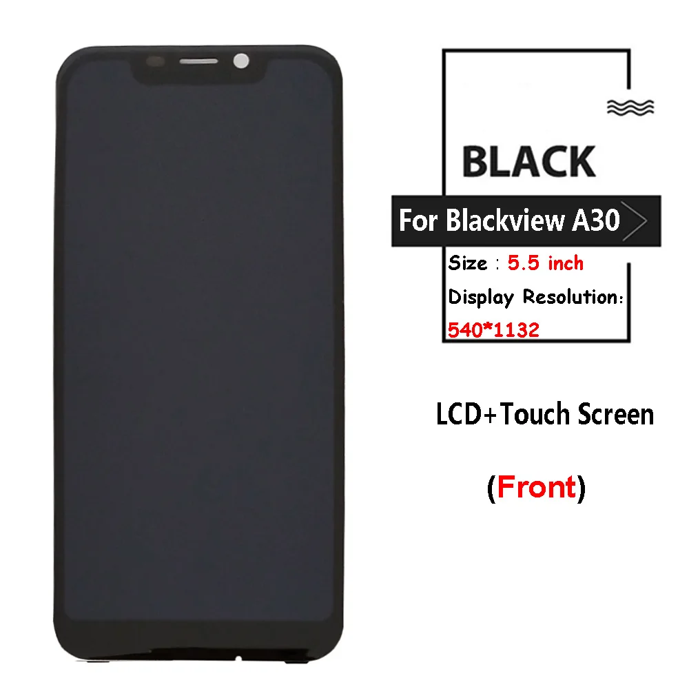 Для Blackview A30 ЖК дисплей + сенсорный экран 100% протестированный дигитайзер в сборе