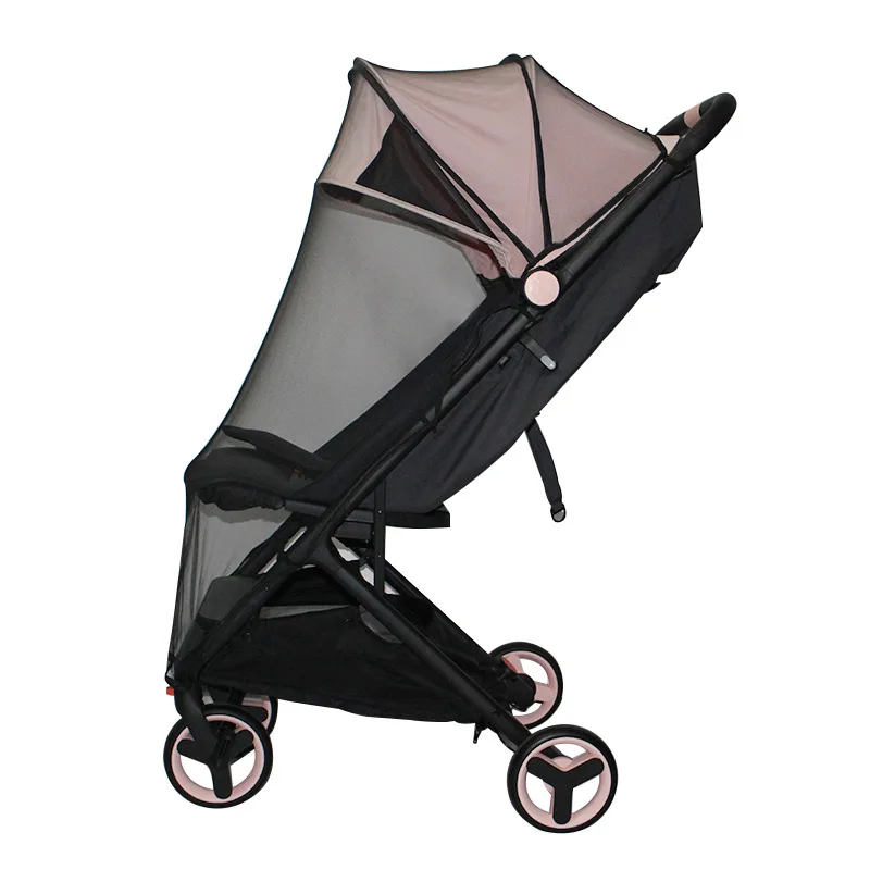 Mosquito net black Xiaomi детская коляска на колесиках, подлокотник, москитная сетка, дождевик, сумка для хранения, детская коляска, Xiaomi коляска, аксессуары для коляски - Цвет: Mosquito net black