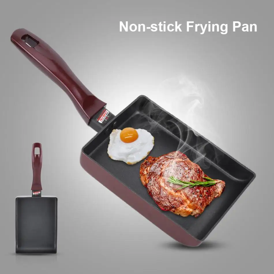 

Original Burning Pan Aluminum Non-Stick Frying Pan Fried Eggs Kitchen Cookware Pancake Cooking Pot