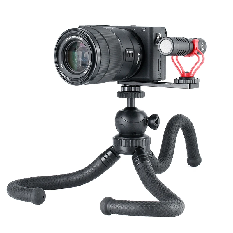 PT 5 крепление для микрофона Штатив Адаптер кронштейн Подставка SONY A6400 A6500 A6300