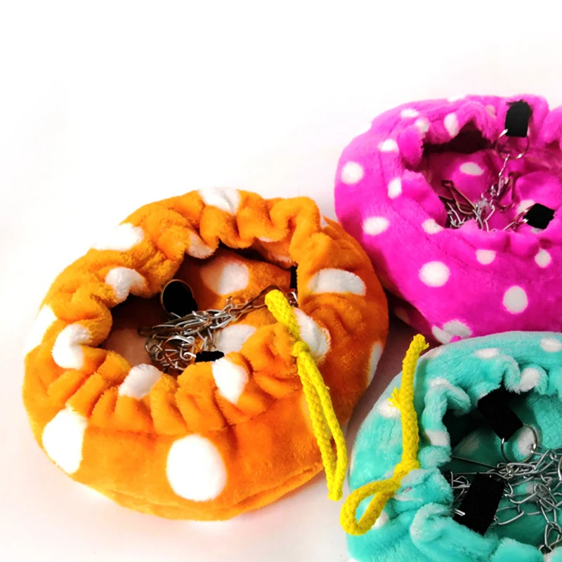 Попугай хомяк белка хлопковое гнездо сахарный планер подвесной спальный мешок