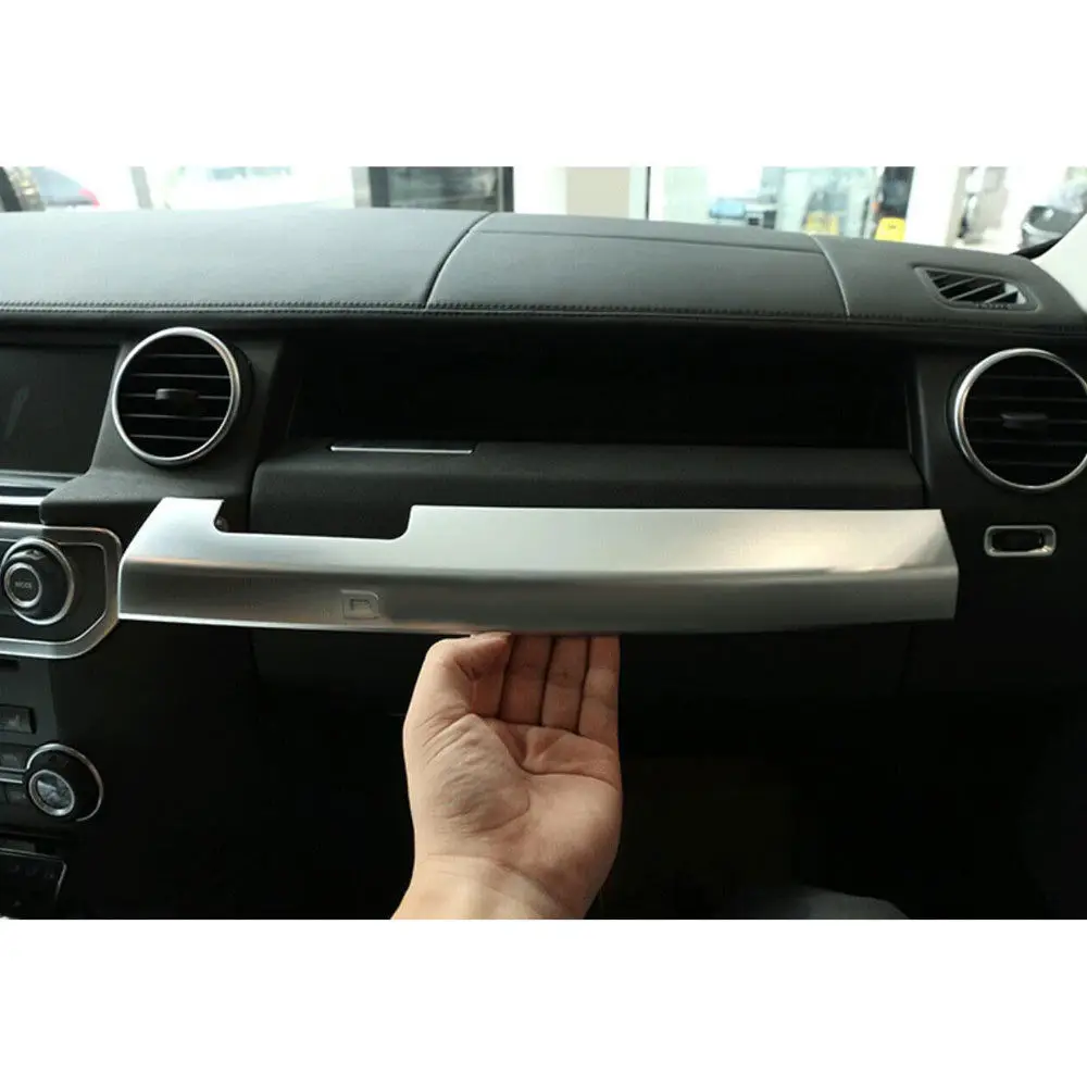 ABS Middle Console Storage Box Panel Frame Cover Trim Sequined Decoration Fit For Land Rover LR4 Discovery4 2010-2015 | Автомобили и