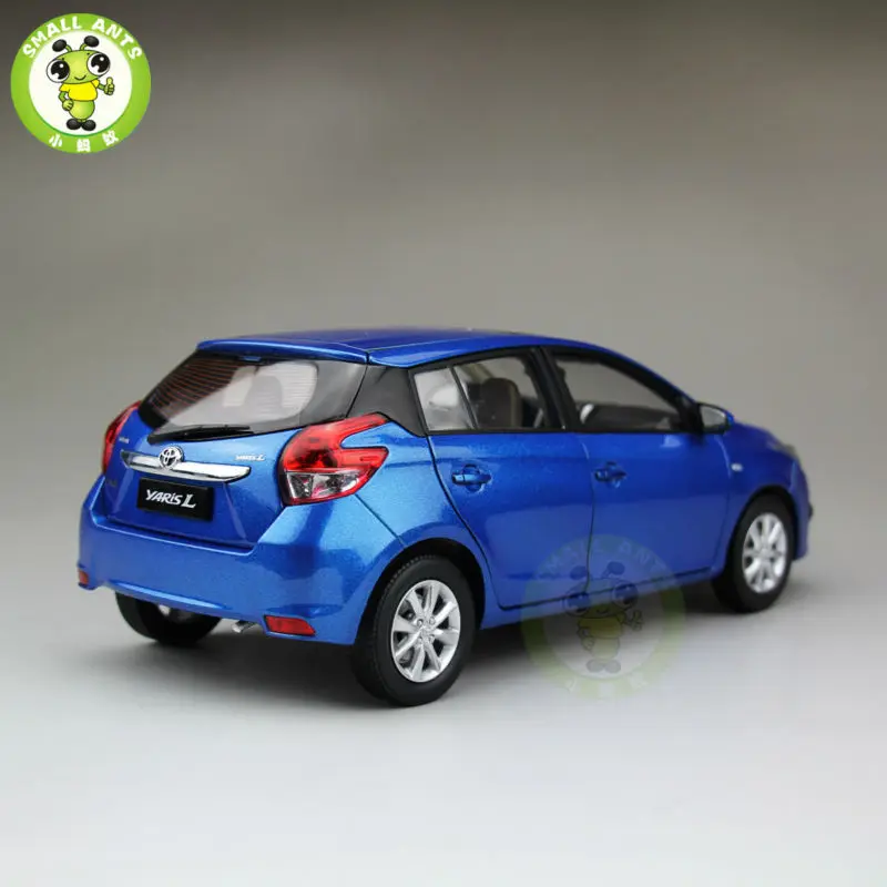 1:18 Yaris L литье под давлением модель автомобиля синий