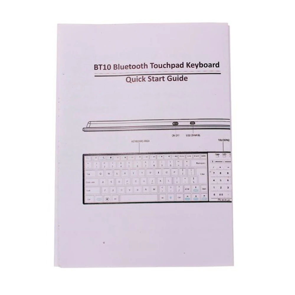 Chyi Подлинная Bluetooth 3.0 rf Беспроводной клавиатура с тачпадом мышь Ultra Slim мини сенсорной панелью для ПК Умные телевизоры IP ТВ android ТВ