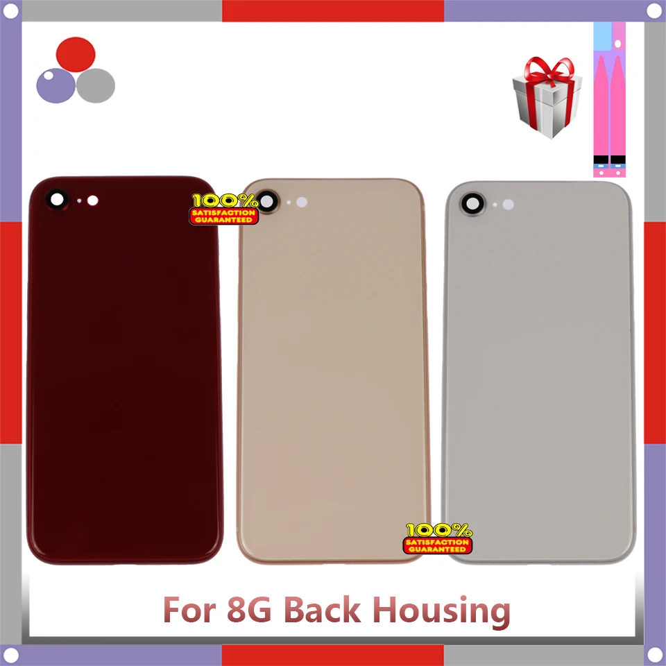 Задняя крышка для iPhone 8 8G Plus 8Plus задняя батарейного отсека средняя рамка Корпус с