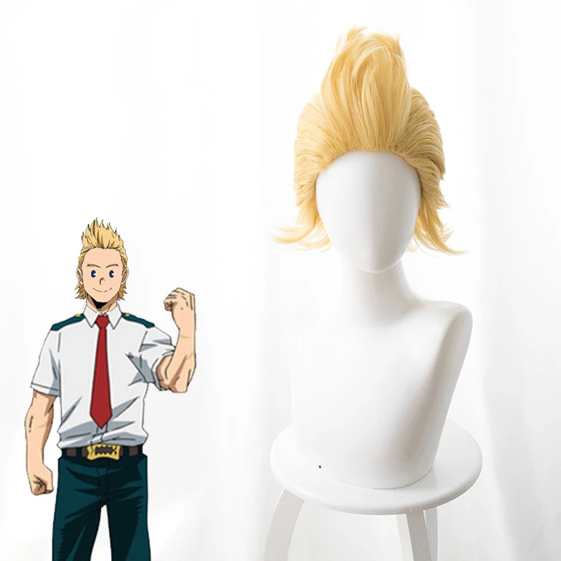 Парики из искусственных волос My Hero Academy Toogata Mirio короткие прямые 35 см |