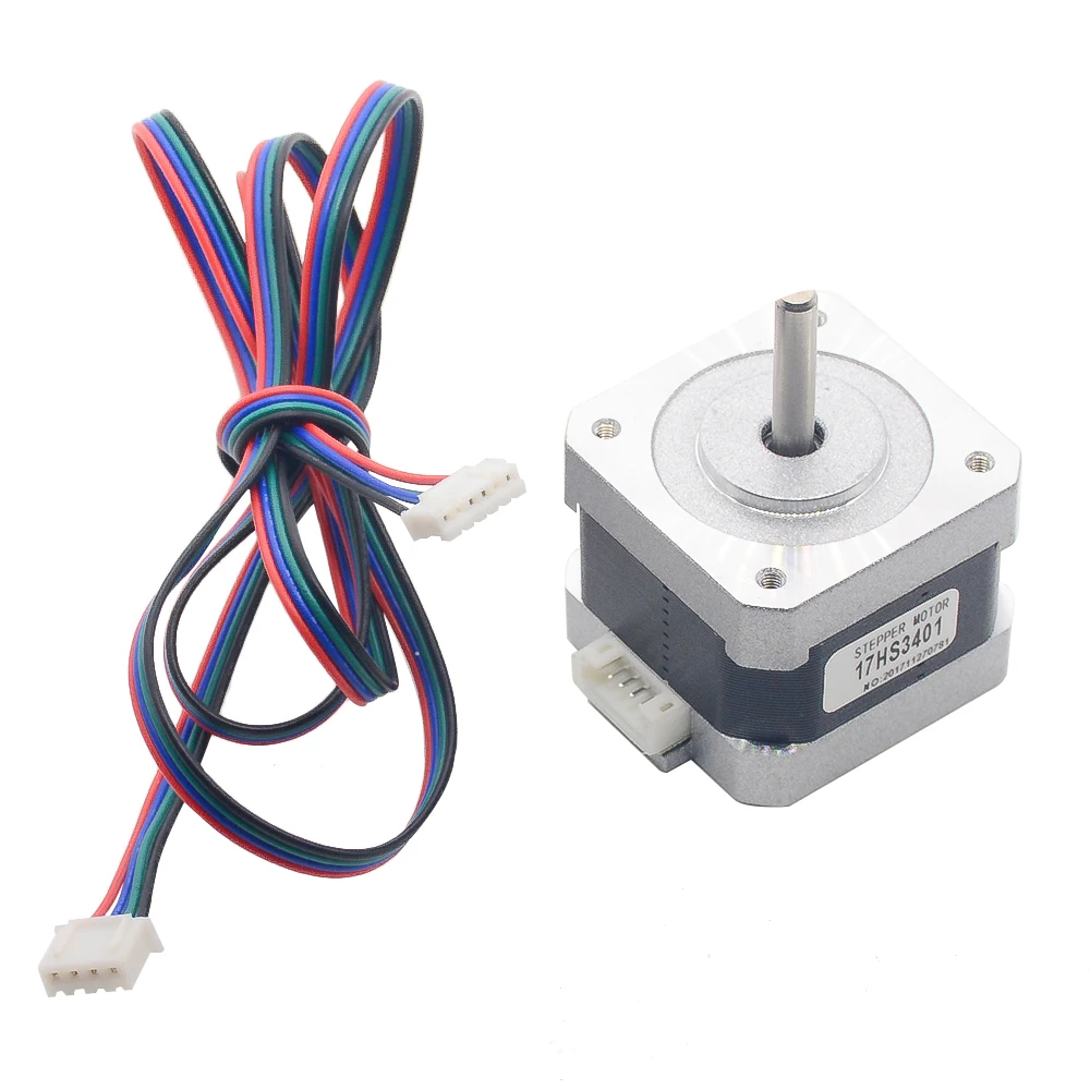 3 шт. 17HS3401 4 проводной шаговый двигатель Nema 17 42 двигателя 42BYGH 1.3A CE CNC лазер и 3D