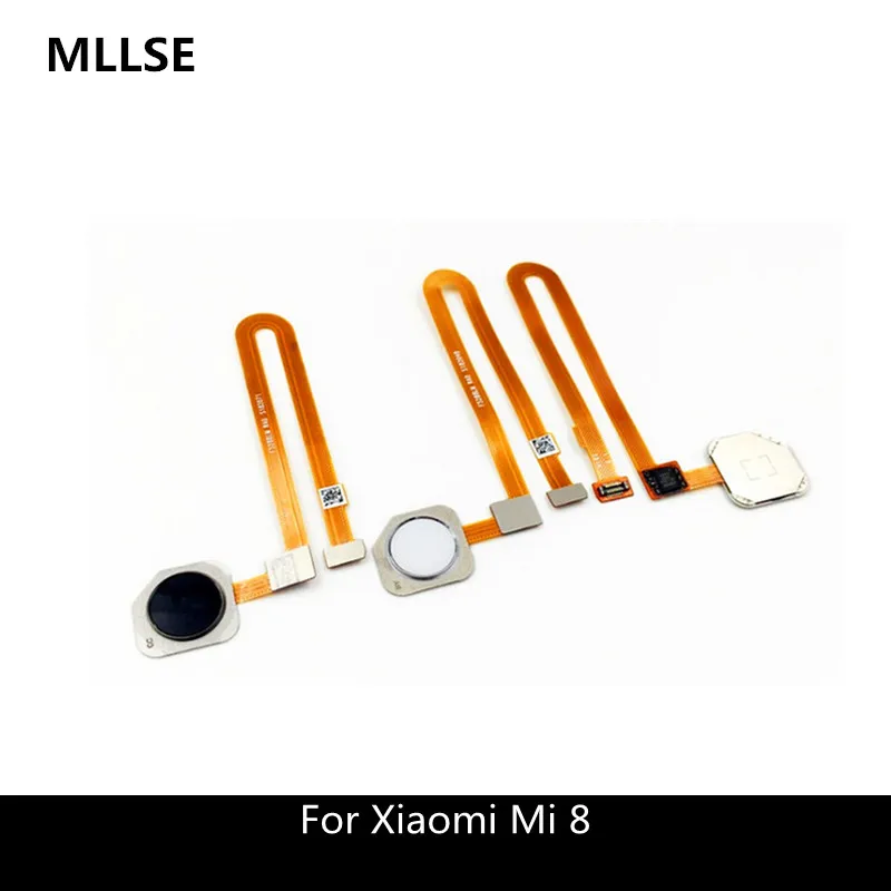 Для Xiaomi mi 8 mi 8 Touch ID Home кнопка отпечатков пальцев сенсор гибкий кабель Замена Ремонт Запчасти