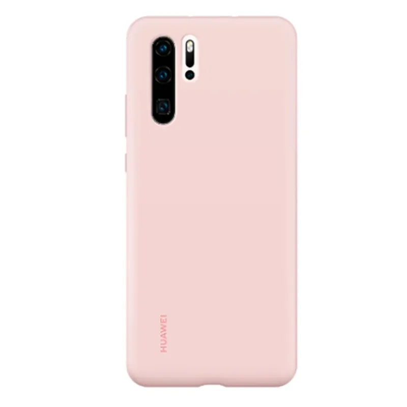 10 pcs Huawei P30 Pro Case 100% Original HUAWEI Official Liquid Silicone Protective Cover Microfiber Insided P 30 30Pro |