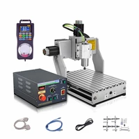 industrial cnc router 4030 3axis mini milling machine 400300mm working area with handwheel control