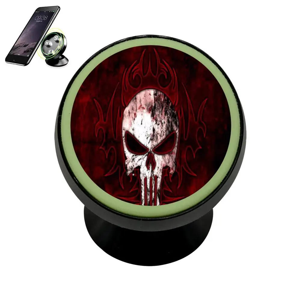 Samcustom Happy Скелет 3D печати Универсальный Магнит автомобильный держатель телефона