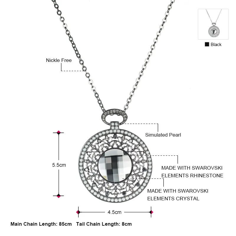 Neoglory кулон без никеля в стиле панк винтажные ожерелья ювелирные изделия для