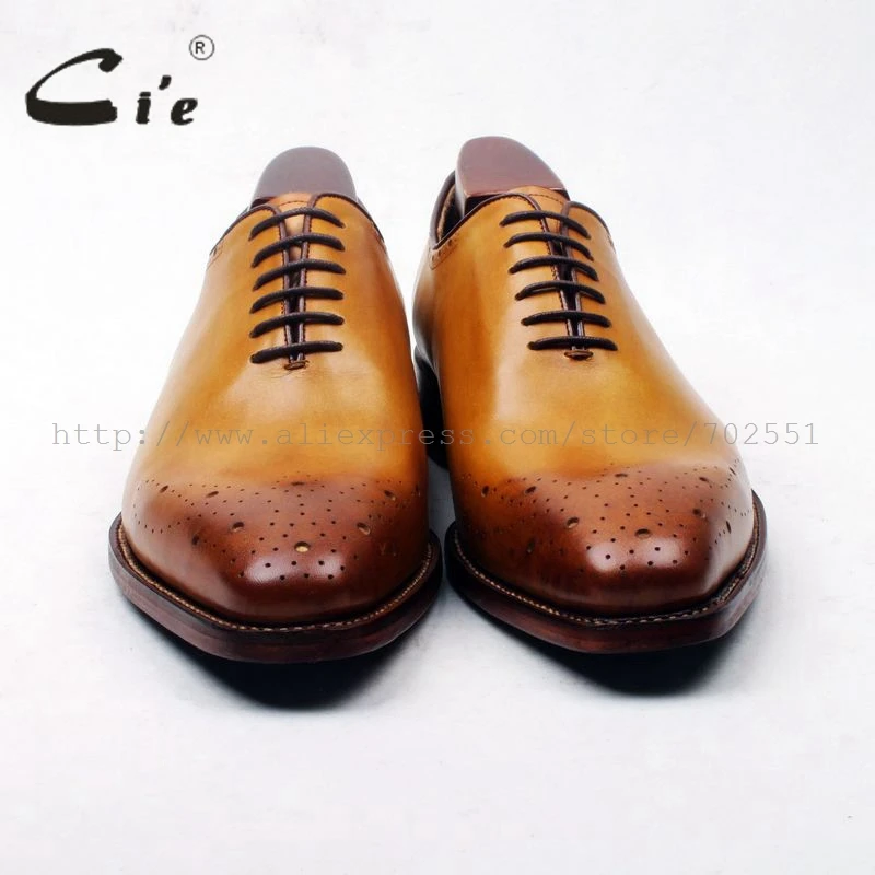 Cie/Мужская дышащая обувь ручной работы на плоской подошве из натуральной