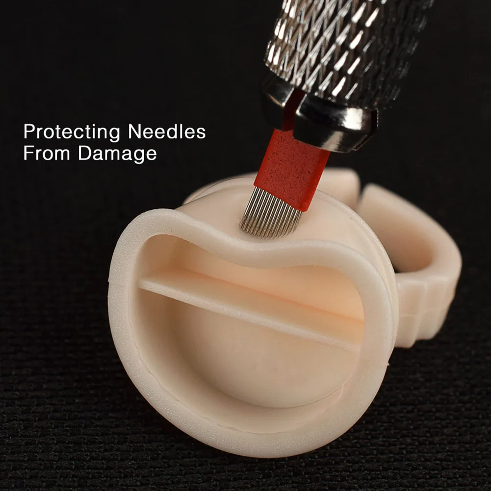 100 шт. принадлежности для тату пигментный держатель чернильный стаканчик