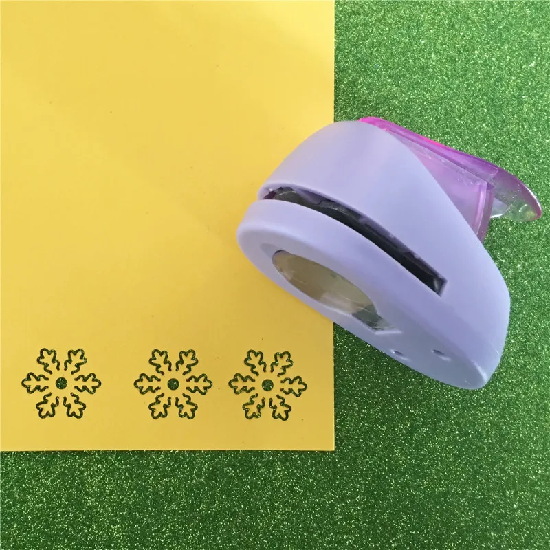 1 ''/2.3 см полые Снежинка Удар DIY Craft перфоратор для скрапбукинга удар малыш записки резак для бумаги снег Тиснение острее