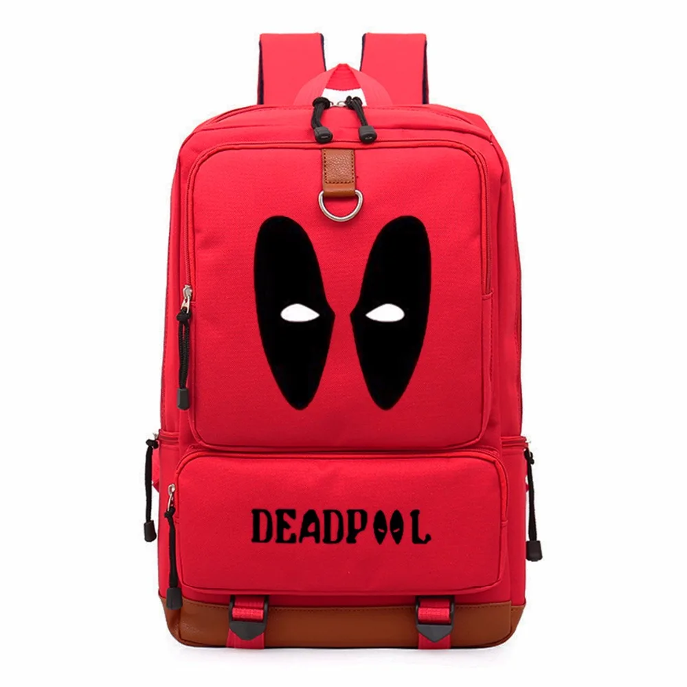 Рюкзак WISHOT Deadpool сумка через плечо для подростков дорожный рюкзак школьный