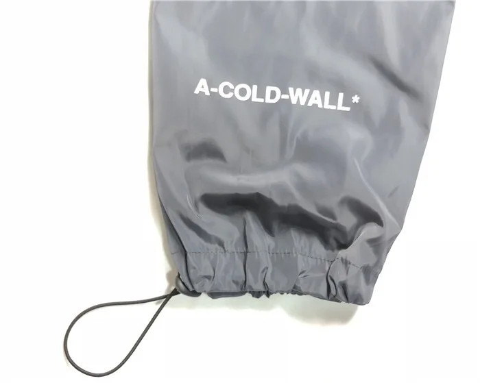2019FW ACW A COLD WALL женские и мужские повседневные брюки с логотипом джоггеры хип хоп