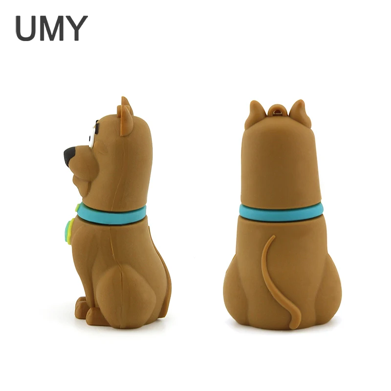 2018 новый год реальная емкость мультяшный щенок USB флеш-накопитель 4 ГБ 8 16 32 64