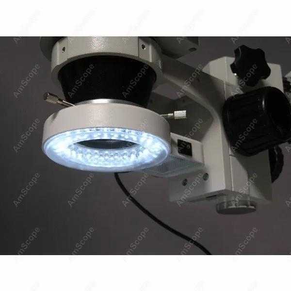 Светодиодный микроскоп со стрелой AmScope поставляет 7X 45X Тринокулярный