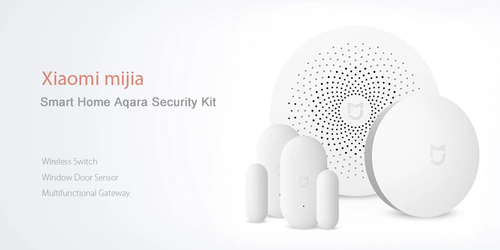 Шлюз Aqara, датчик двери, окна, беспроводной переключатель для Apple, домашний комплект, работает с приложением mi home, Xiao mi, умные комплекты для дома