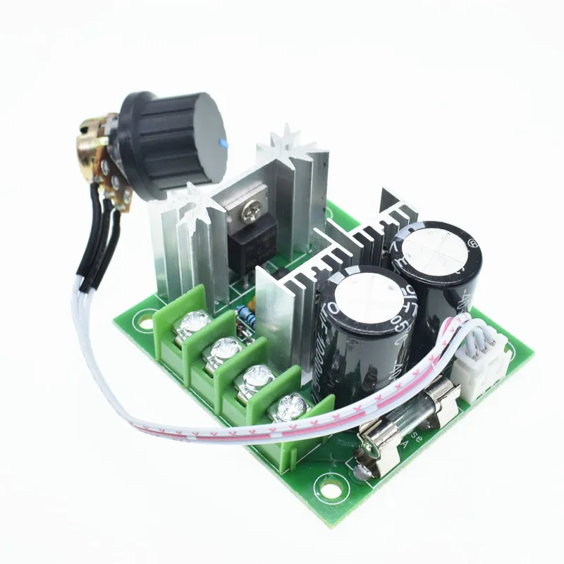 CCMHC DC 12V~ 40V 400W 10A Регулируемый контроллер скорости двигателя постоянного тока ШИМ контроллер 13 kHz Регулируемый Модуль привода