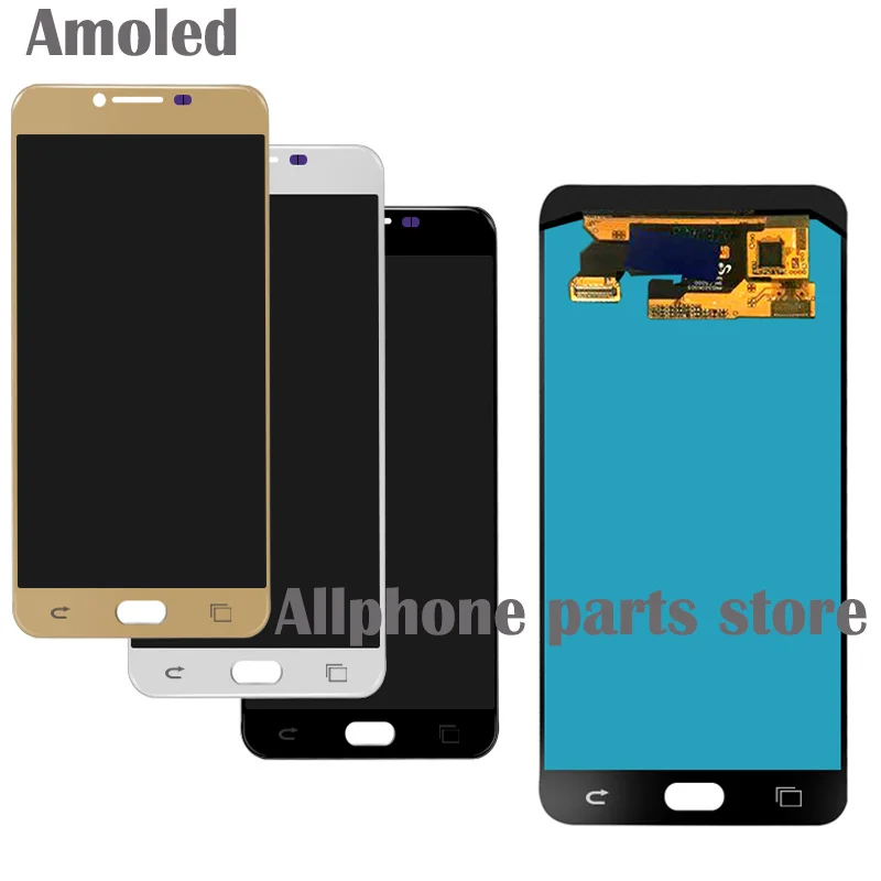 Super AMOLED 5 2 дюйма для Samsung Galaxy C5 C5000 ЖК дисплей + дигитайзер сенсорного экрана полная