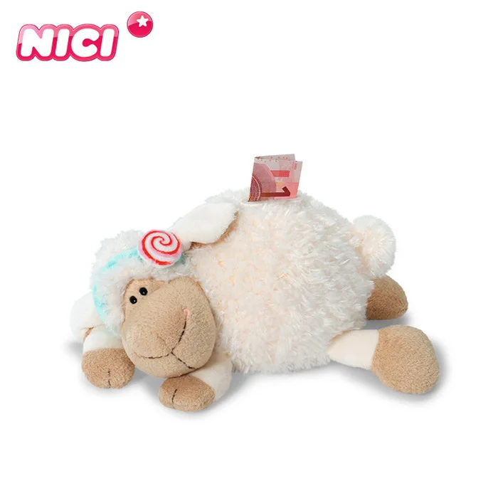 25cm 35cm new candy sheep doll /Piggy bank moneybox plush toy gifts children birthday gift 1pcs | Stuffed &amp Plush Animals