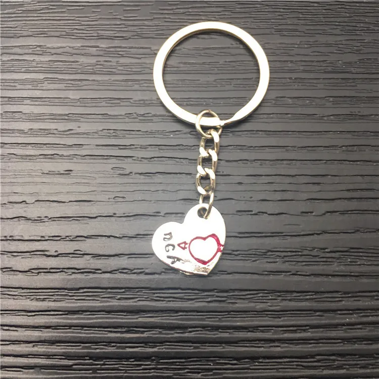 Креативная мода мое сердце на вашей ладони пара ключей I miss you подарок для