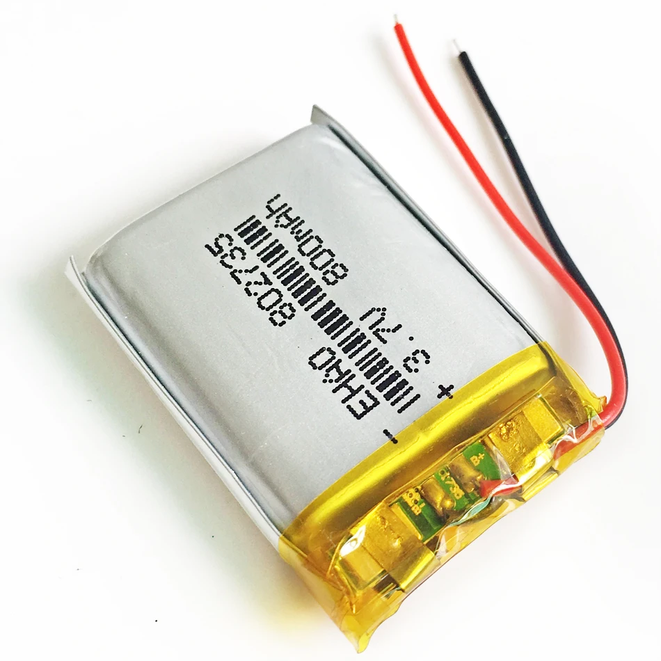 Литий полимерная аккумуляторная батарея 3 7 в 800 мАч 802735 для Mp3 PAD GPS DVD электронной