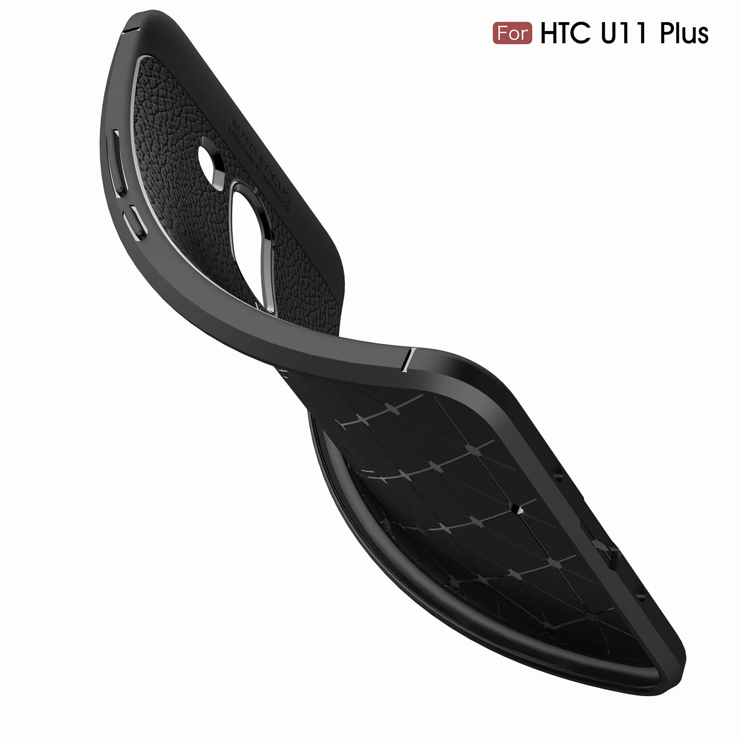 Противоударный защитный кожаный чехол из ТПУ для HTC U11 Lite Plus Eyes силиконовый мягкий