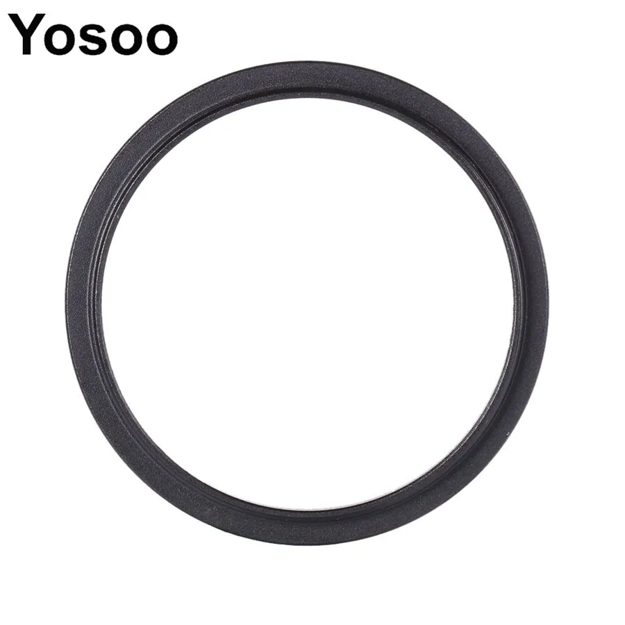 Черный металлический адаптер для объектива повышающее кольцо 49 52 мм до DSLR фильтр
