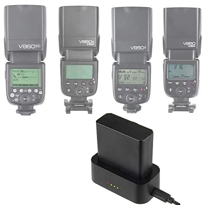 Godox V850 V860 V850II V860II USB Зарядное устройство UC18 для VB18 Батарея