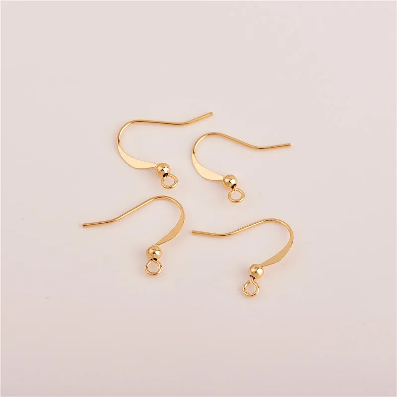 GOLD 10 шт., сделай сам, фурнитура для сережек, застежки, крючки, фурнитура, золото, сделай сам, аксессуары для изготовления ювелирных изделий, крюк, серьги, компоненты для ювелирных изделий - Цвет: GOLD