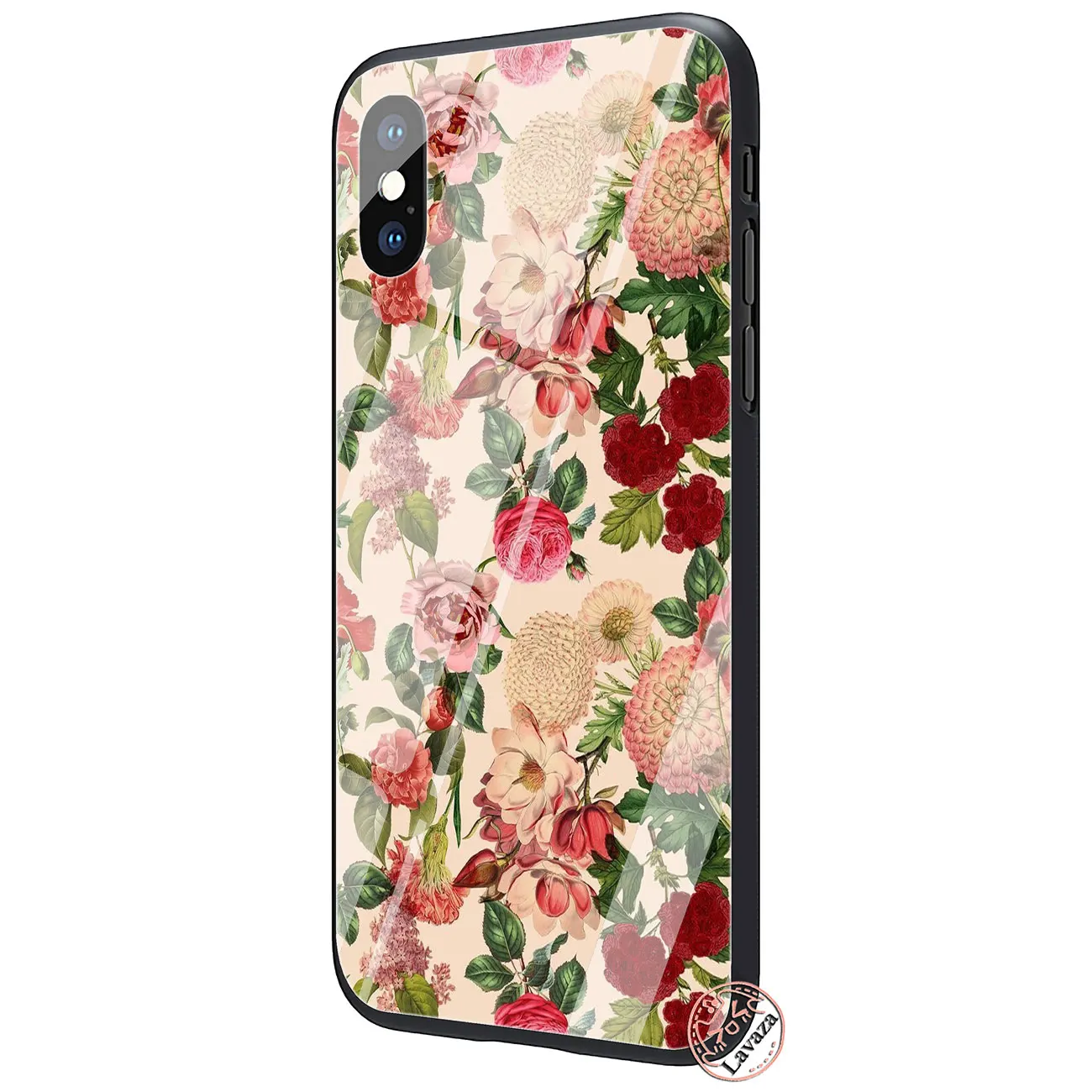 Чехол для телефона из закаленного стекла Lavaza Peony Sunflowe Rose Daisy Pink Flower для Apple iPhone XR XS Max X 8 7 6 6S Plus 5 5S SE - Цвет: TG9